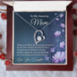 To My Amazing Mom | Thank You - Forever Love Necklace