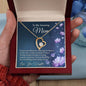 To My Amazing Mom | Thank You - Forever Love Necklace